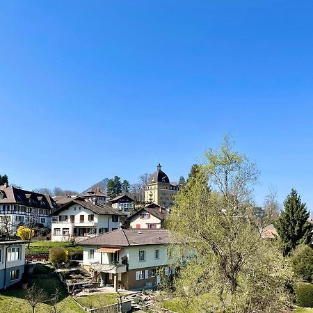 Studio Bahnhof Spiez Apartment Exterior photo